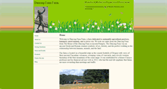 Desktop Screenshot of dancingfaunfarm.com